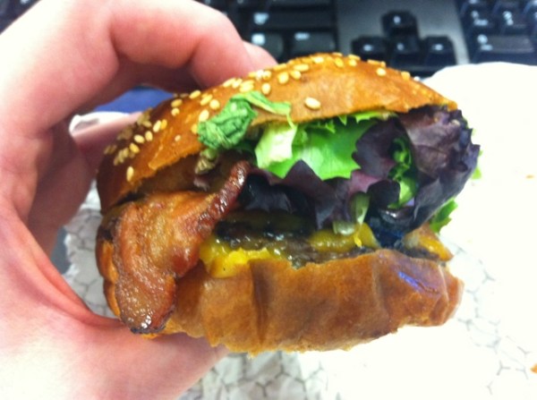 The Wild Thang burger from Frites N Meats