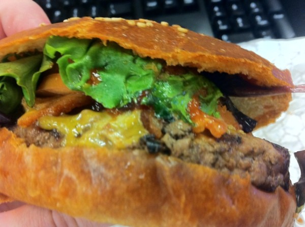 The Wild Thang burger from Frites N Meats