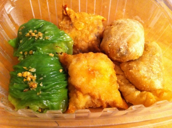 Appetizer sampler from Land Thai