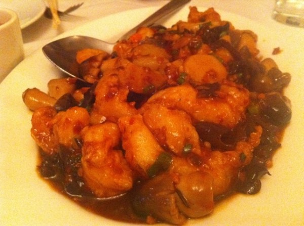 Prawns in garlic sauce from Wu Liang Ye
