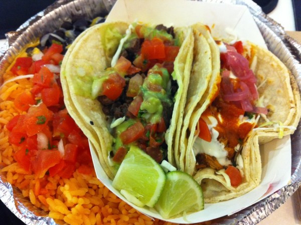 Tacos from Calexico Street Cart