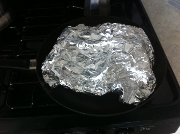 What the heck is that, anyway? Looks like a blob of tinfoil... .